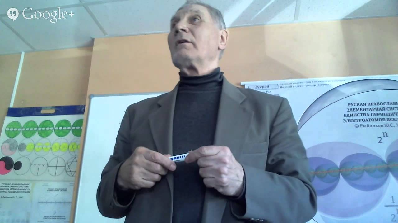 Встреча с Рыбниковым Ю.С. 12 апреля 2015 года.