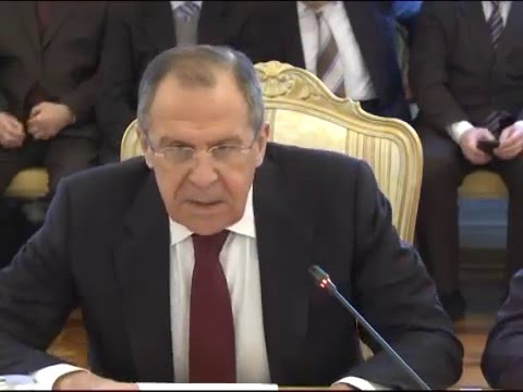 C.В.Лавров на заседании Фонда соотечественников / Sergey Lavrov in Compatriots Foundation