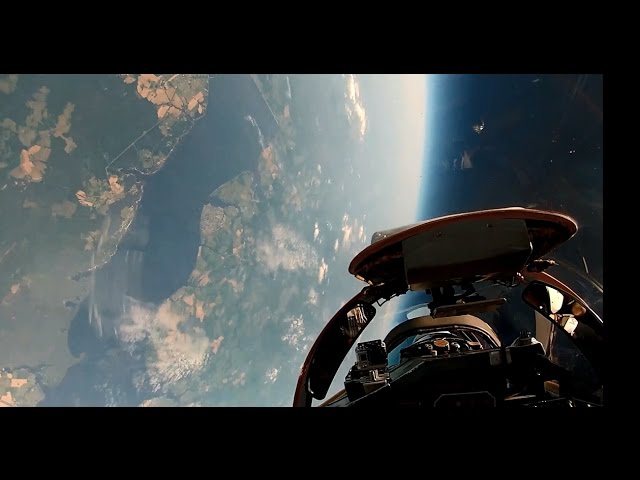 Полет на МиГ-29 в стратосферу.