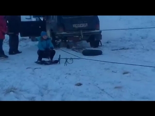 Когда нет подъемника, включи смекалку